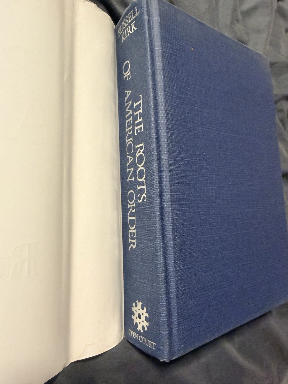The roots of American order (1st Ed) by Russell Kirk Signed Personalized 1974