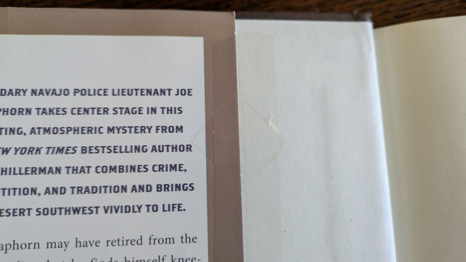 ANNE HILLERMAN Chee/Leaphorn Navajo Mysteries – 6 HCDj 1 TPB 1 PB – 1 Signed