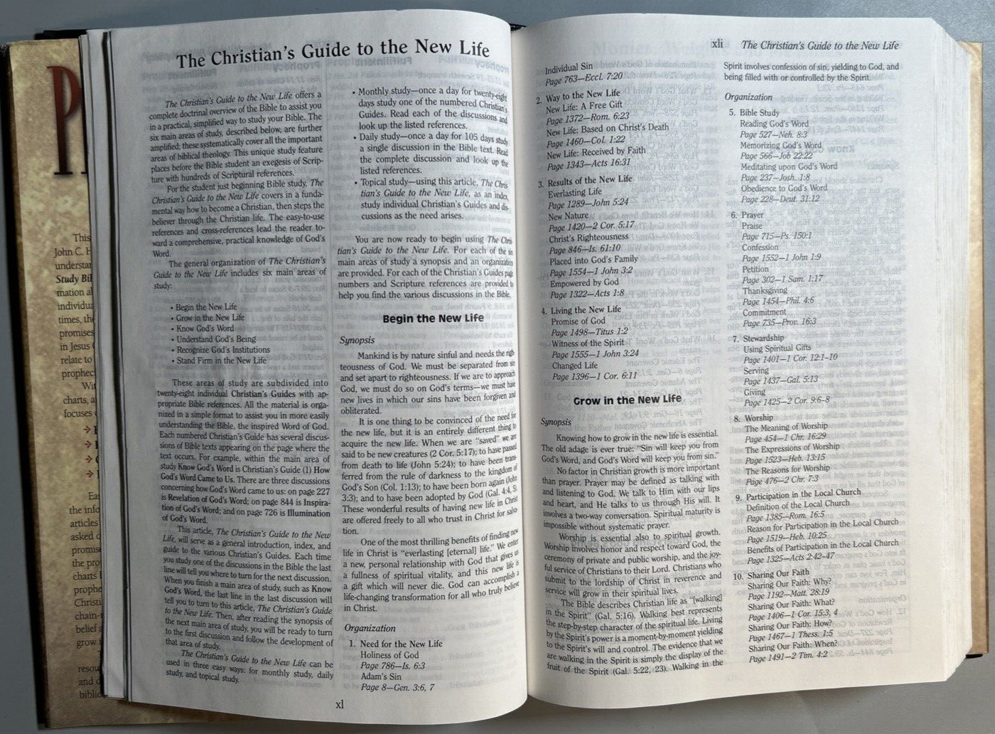 NKJV Prophecy Study Bible Hardcover John Hagee Red Letter G+