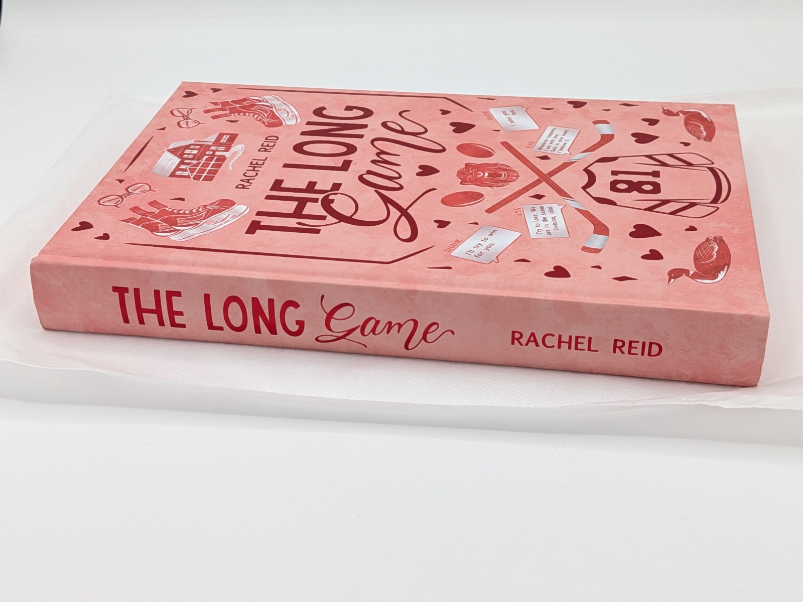 SIGNED Rachel Reid Heated Rivalry & The Long Game Mahogany Mail Limited Edition