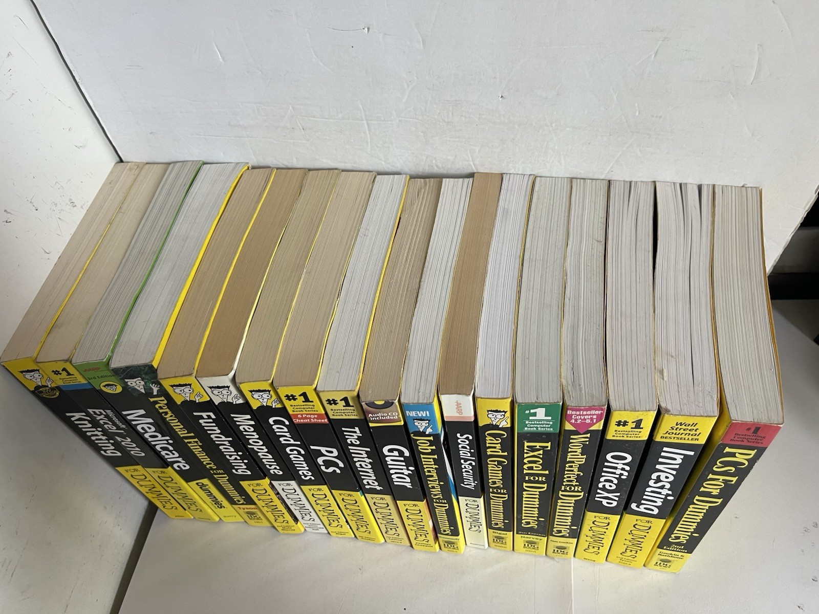 Lot 18 Books For Dummies Mixed Titles & Years Trade Paperback Books Only