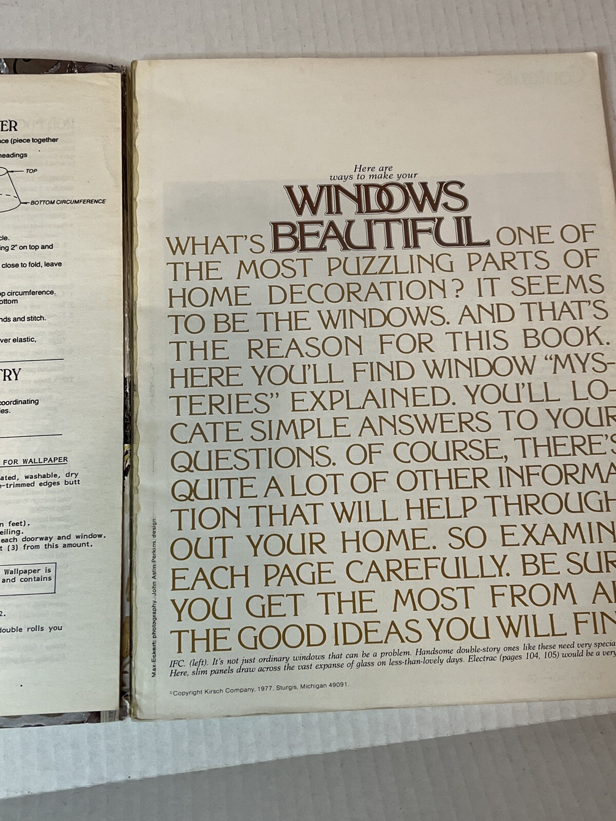 How To Make Your Windows Beautiful 1977 Decorating Guide Vintage MCM Decor