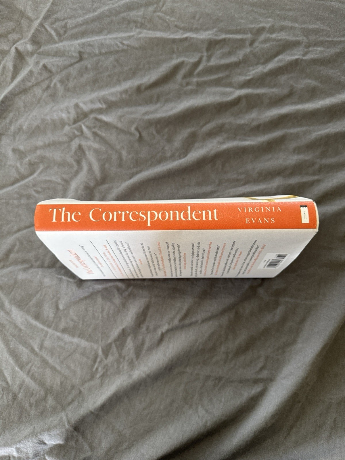 The Correspondent , A Novel by Virginia Evans (2025, Hardcover)