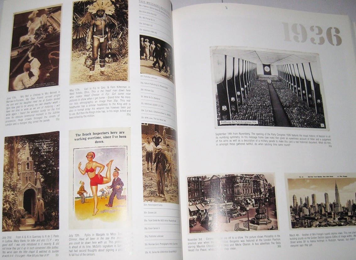 The Postcard Century: 2000 Cards & Their Messages, paperback 2000 mint condition