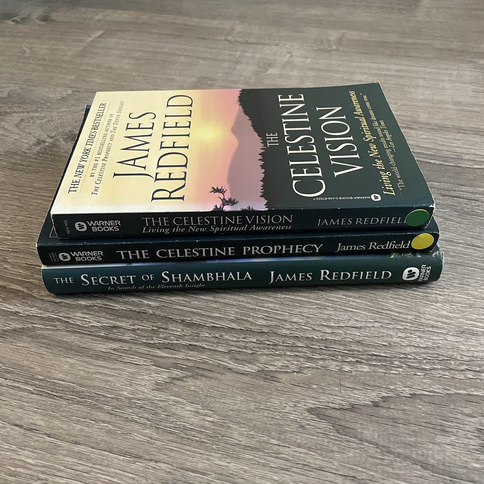 James Redfield Lot of 3 Celestine Prophecy Vision New Age