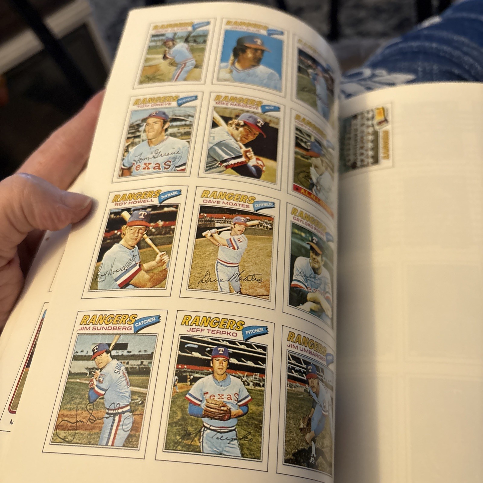 Topps Baseball Cards 1961-1988 Texas Rangers 1989 Price Stern Sloan Book Nice!!