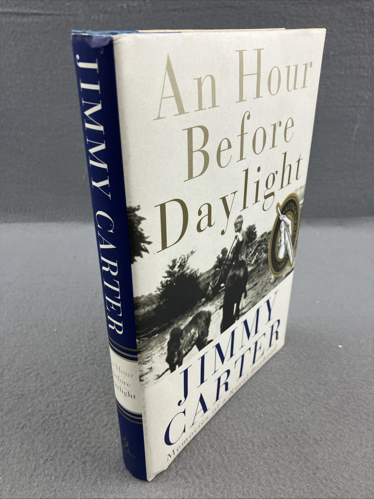 An Hour Before Daylight Jimmy Carter First Edition in Dust Jacket-2001 * Signed*
