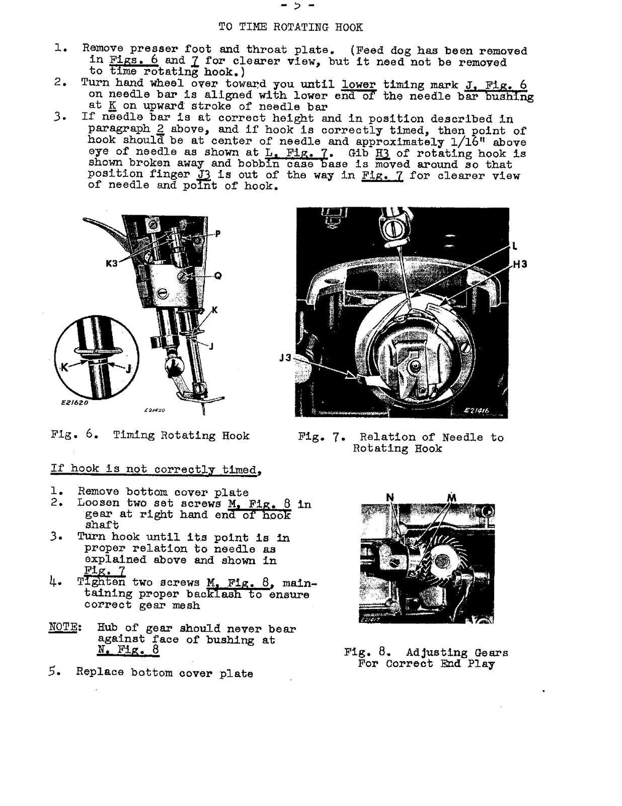 SINGER 301 Sewing Machine Owners AND Adjusters Manual BUNDLE: STEEL WIRE BOUND