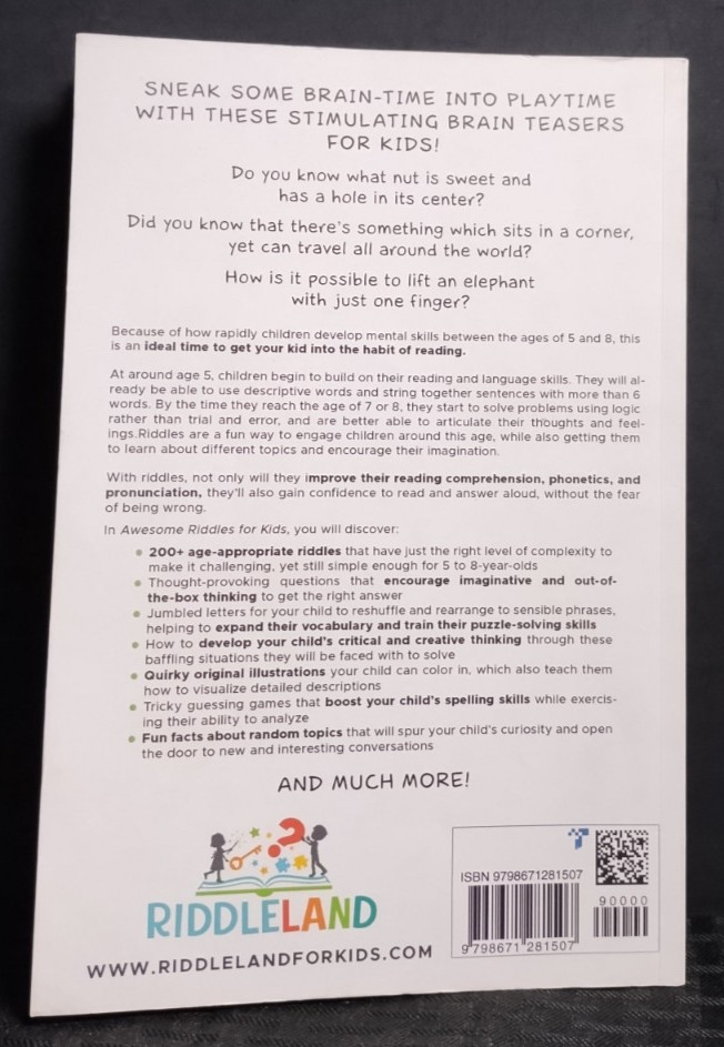 Awesome Riddles and Trick Questions for Kids from Riddleland