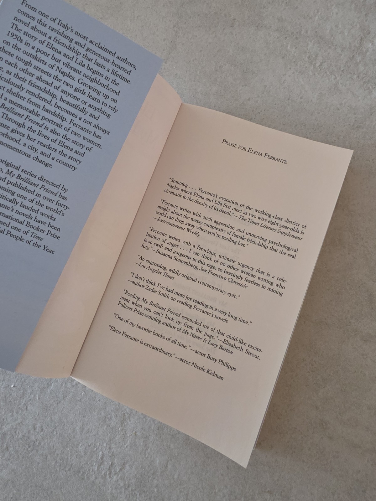 My Brilliant Friend by Elena Ferrante (2012, Trade Paperback)