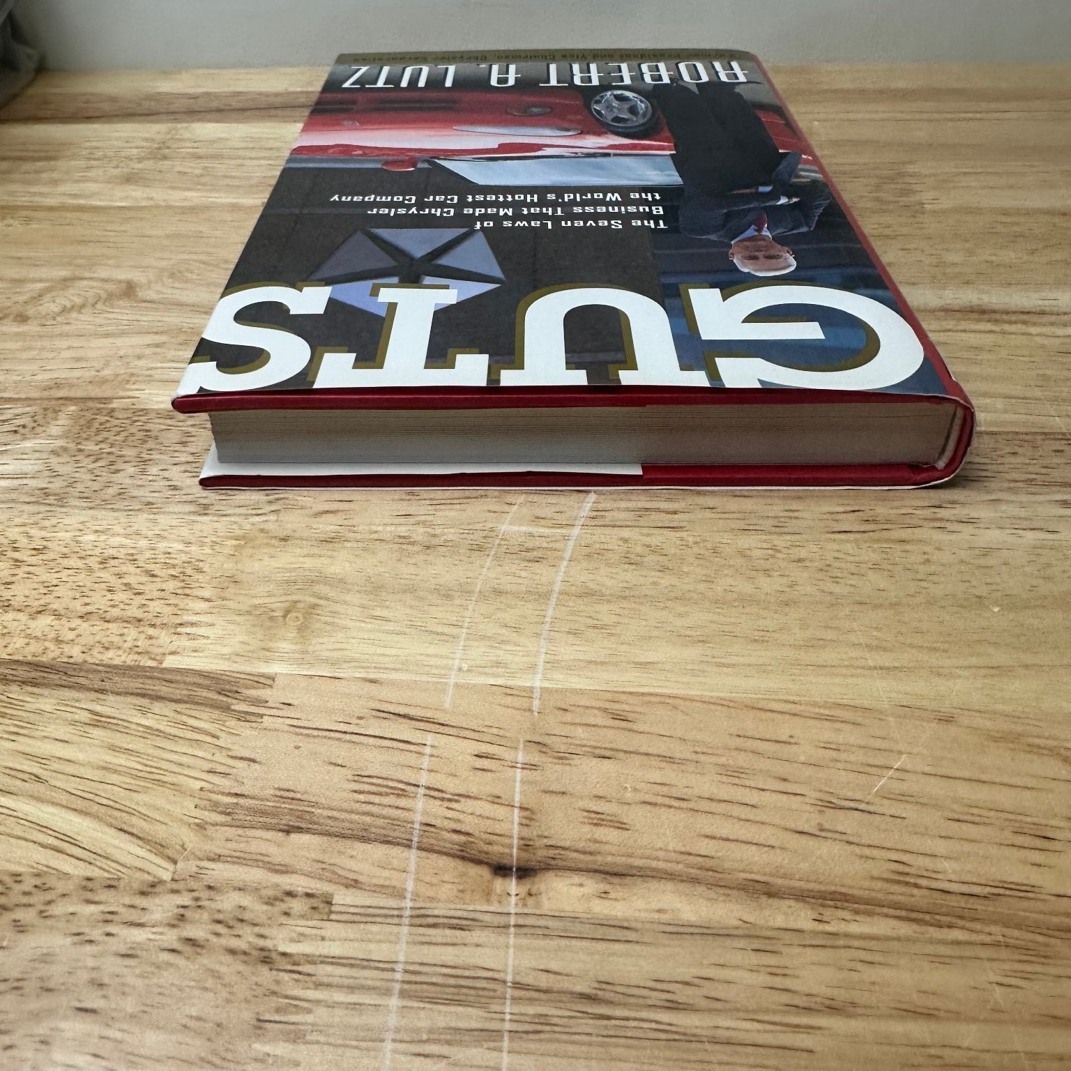 Guts Robert A. Lutz 1998 First Edition Signed Business Chrysler Wiley HC/DJ