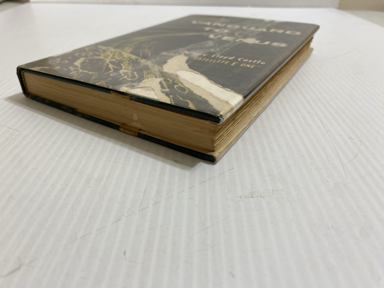 VTG 1957 JEFFERY LLOYD CASTLE VANGUARD TO VENUS HC BOOK