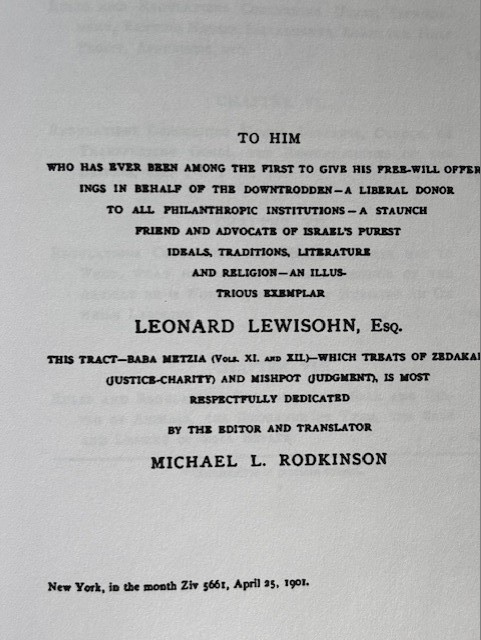 NEW EDITION OF THE BABYLONIAN TALMUD BIBLIOLIFE REPRODUCTION SERIES
