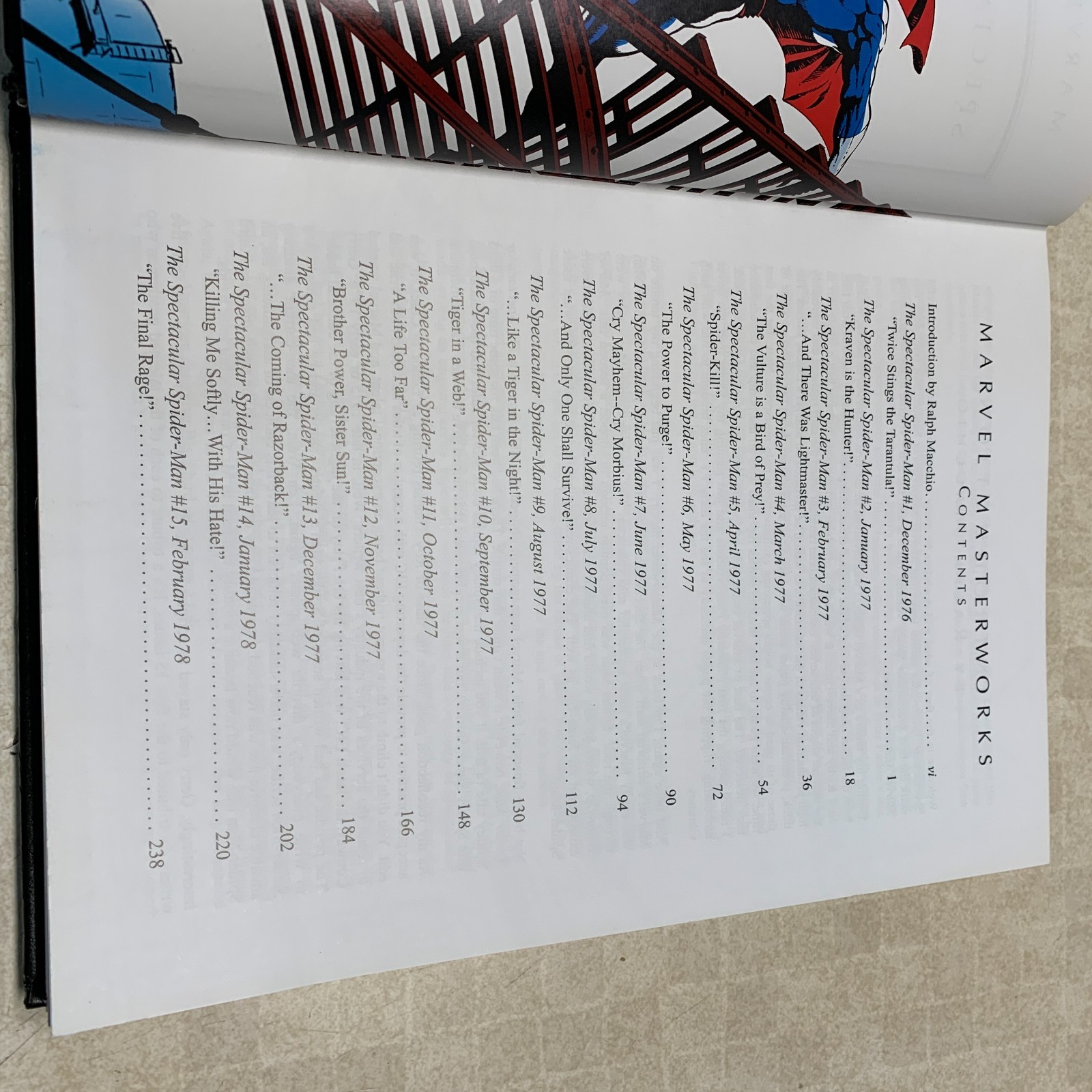 Spectacular Spider-Man Volume 1 Col #1-15 Marvel Masterworks HC Hard Cover