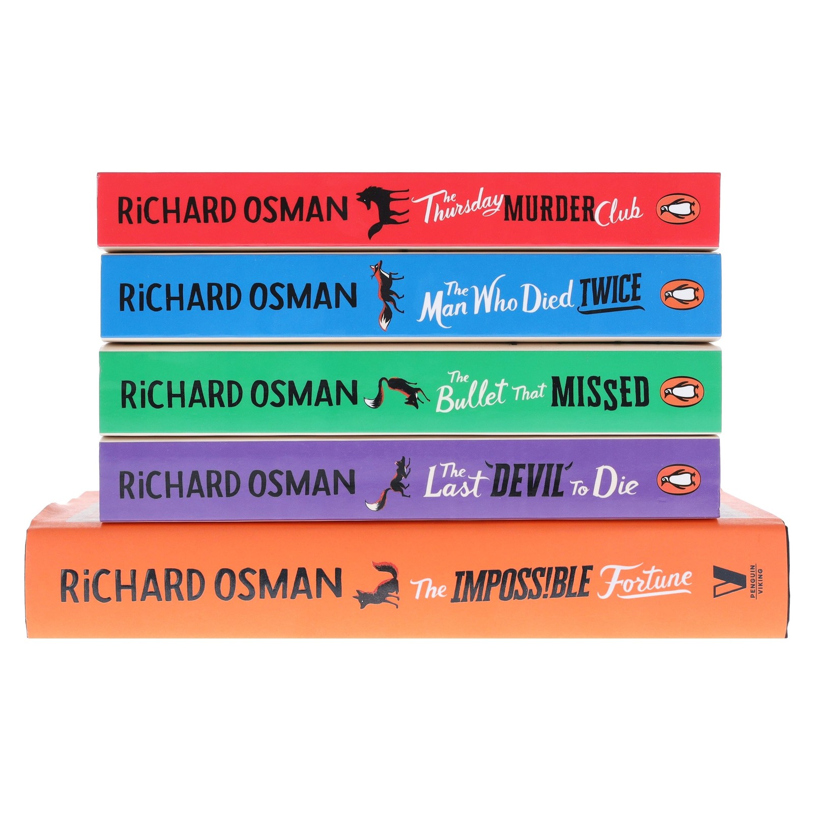 Thursday Murder Club Mysteries By Richard Osman 5 Books – PB/HB