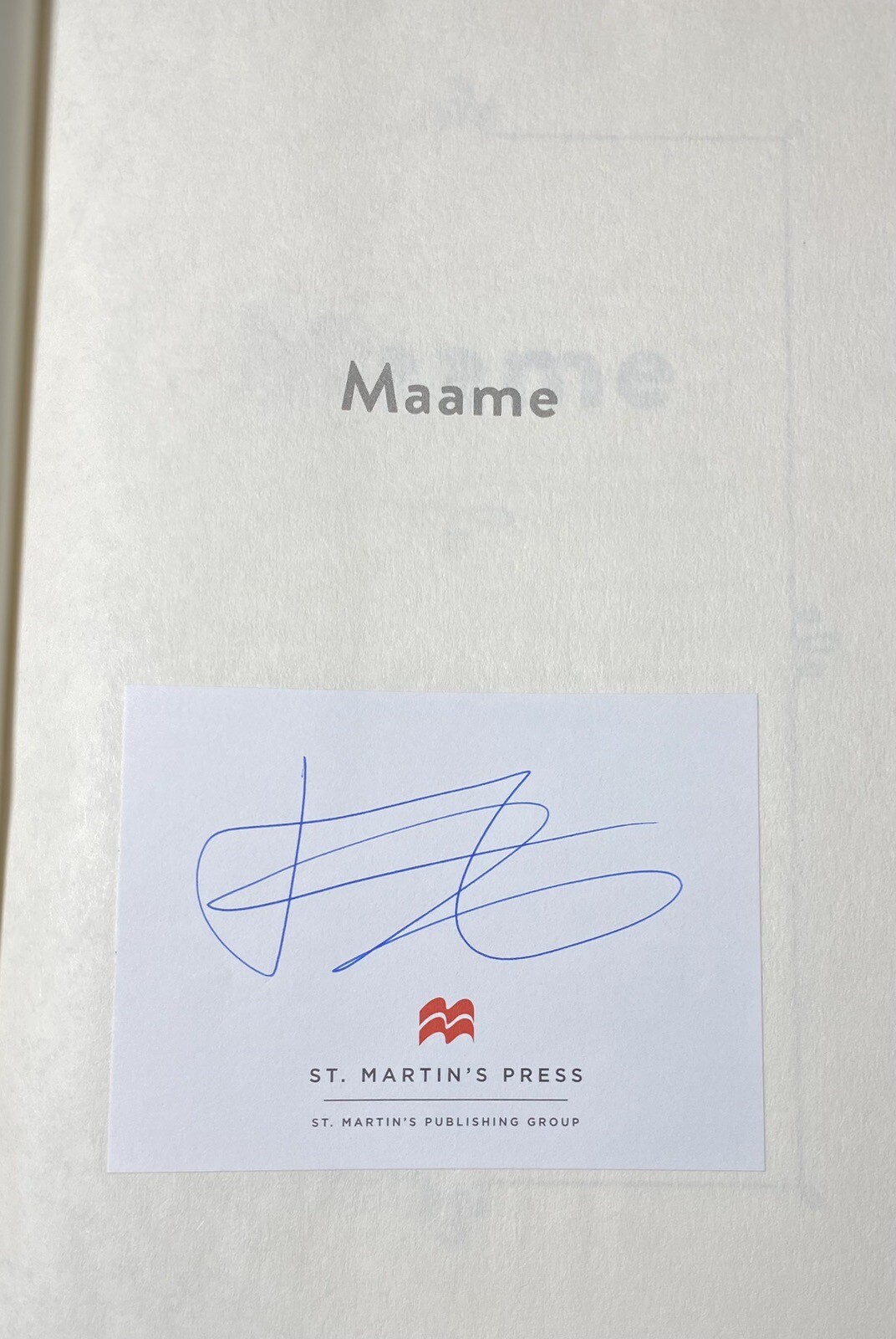 *SIGNED* Maame by Jessica George Debut Novel 1st Edition/ 1st Printing 2023 HCDJ