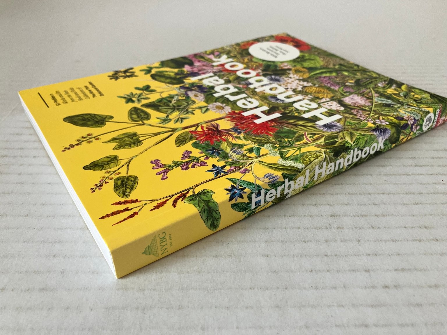 Herbal Handbook New York Botanical Garden 2022 1st Edition Clarkson Potter PB