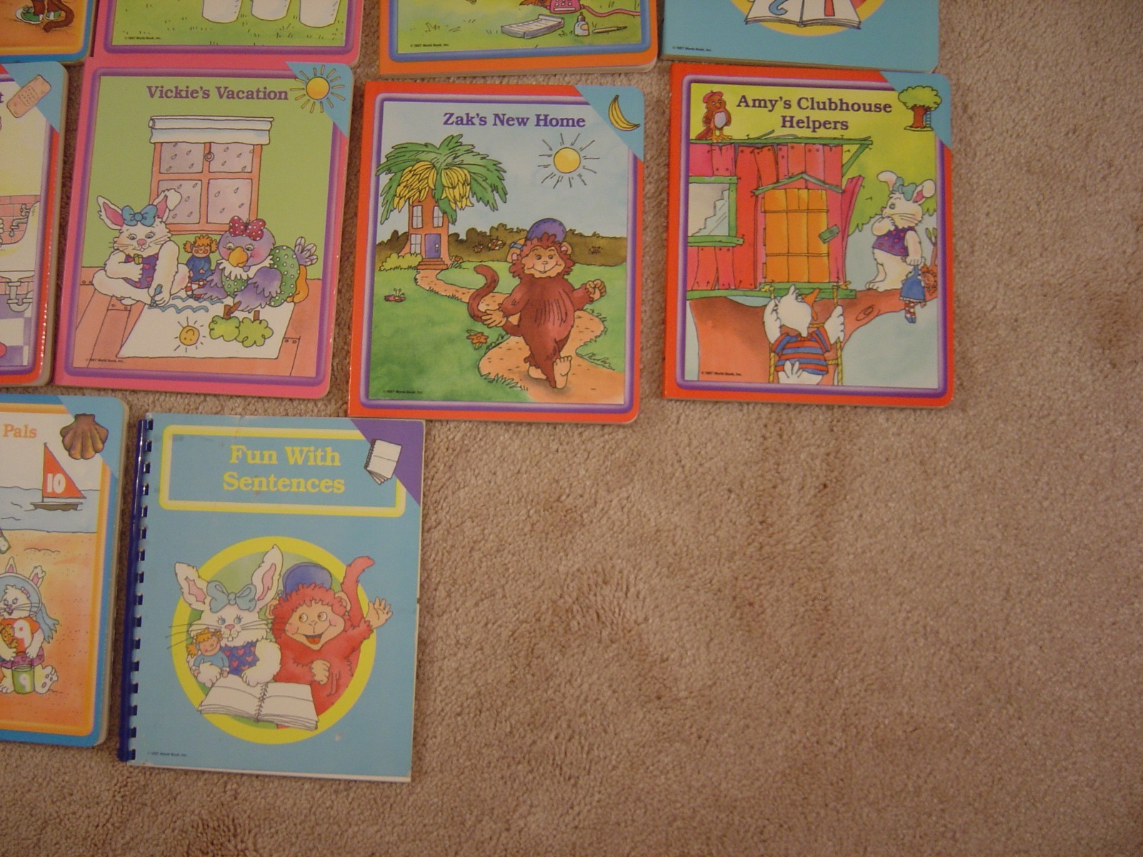 Lot of 21 Early World Of Learning Books by World Book