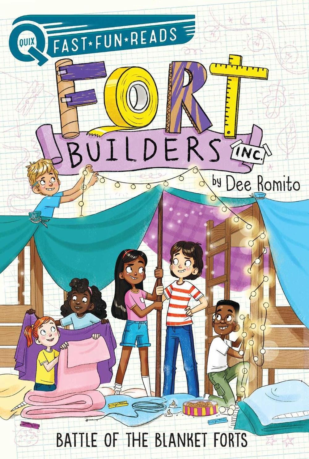 Battle of the Blanket Forts: A QUIX Book by Dee Romito (English) Paperback Book