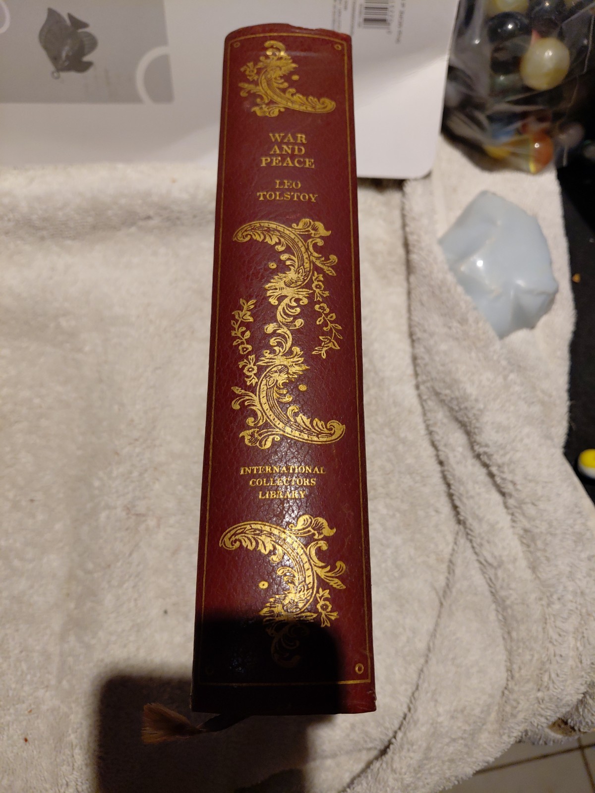 International Collectors Library Leather Bound War and Peace by Leo Tolstoy