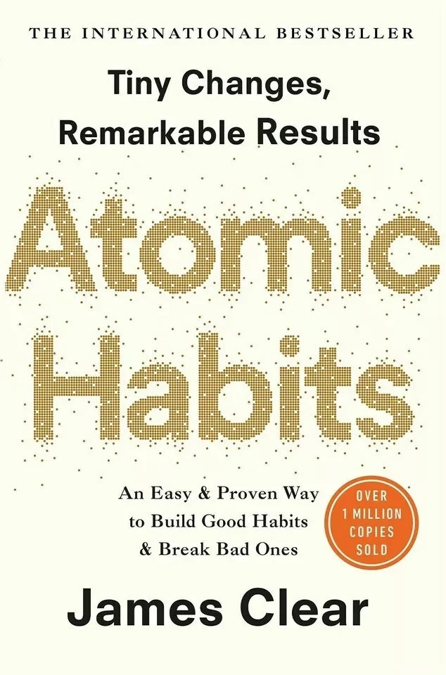 Atomic Habits Paperback by James Clear Build Good Habits & Break Bad Ones.