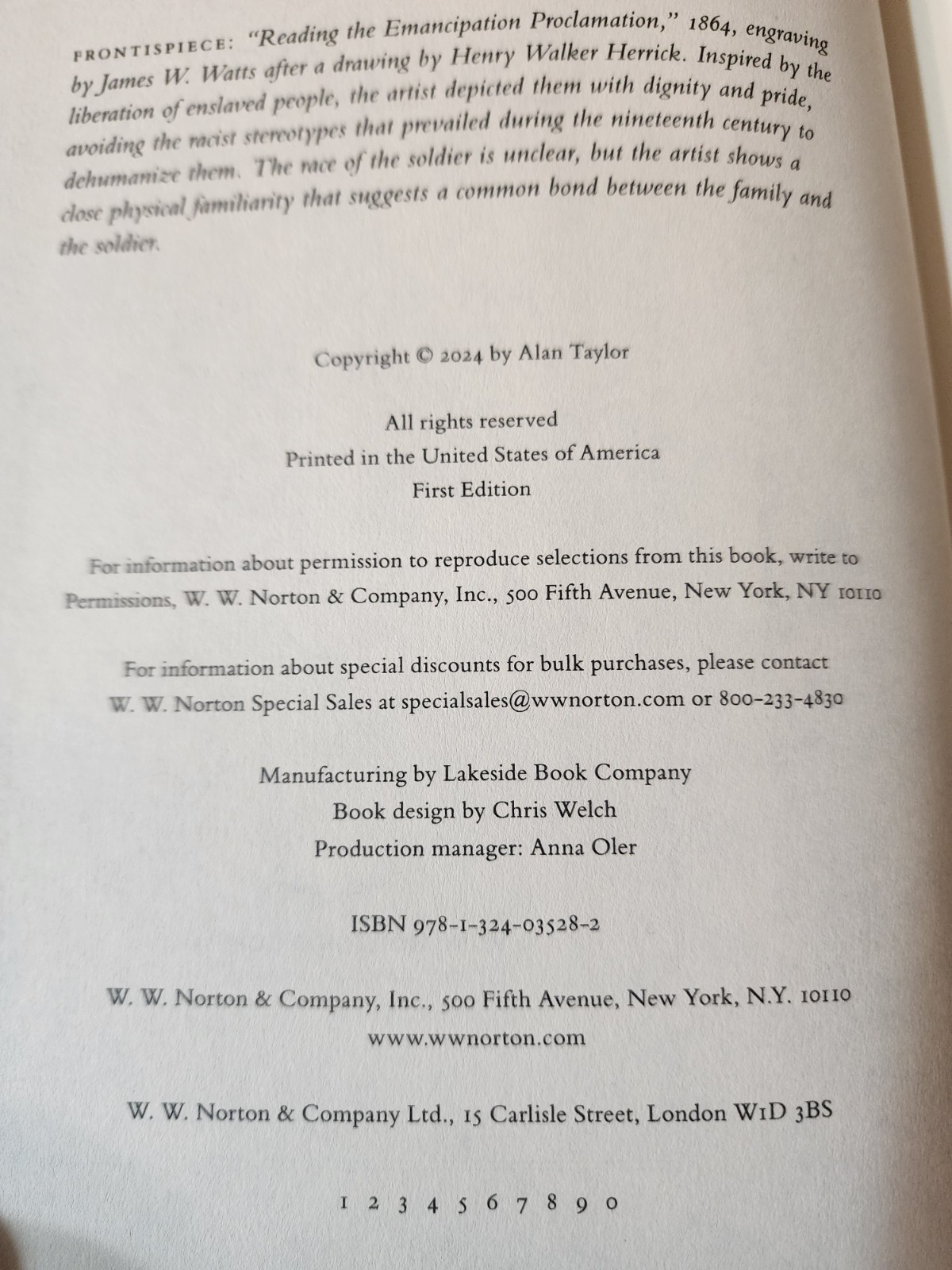 American Civil Wars : A Continental History 1850 – 1873 Alan Taylor 1st Edition