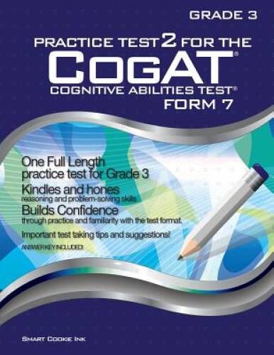 Practice Test 2 for the CogAT – Form 7 – Grade 3 (Level 9): CogAT – GRADE – GOOD