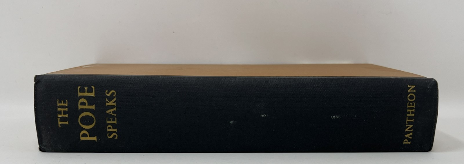 VTG The Pope Speaks: The Teachings of Pope Pius XII – 1957 HC/DJ Pantheon Books