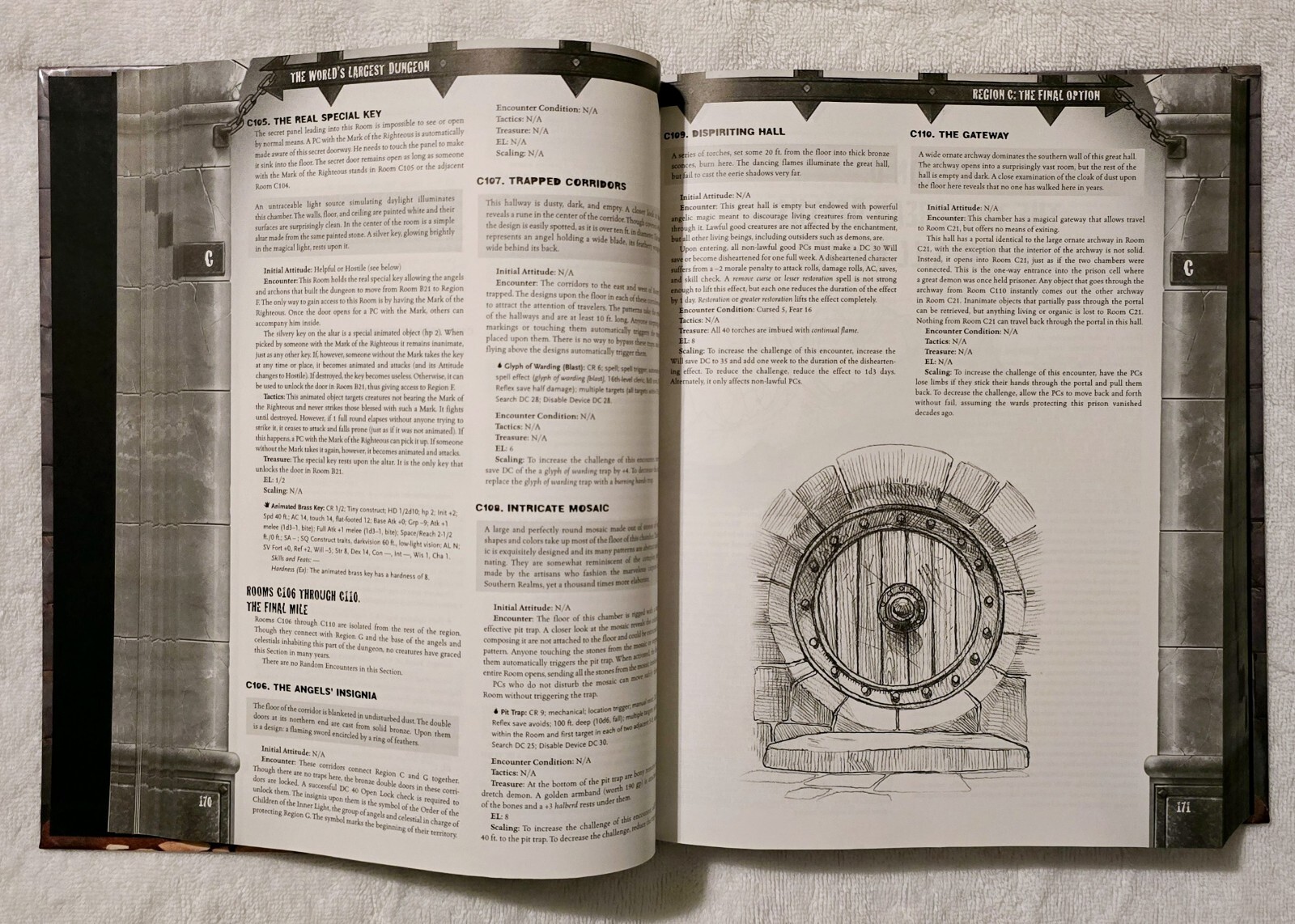 The World’s Largest Dungeon NO MAP 840 Pages NO MAP Jim Pinto Dungeons & Dragons