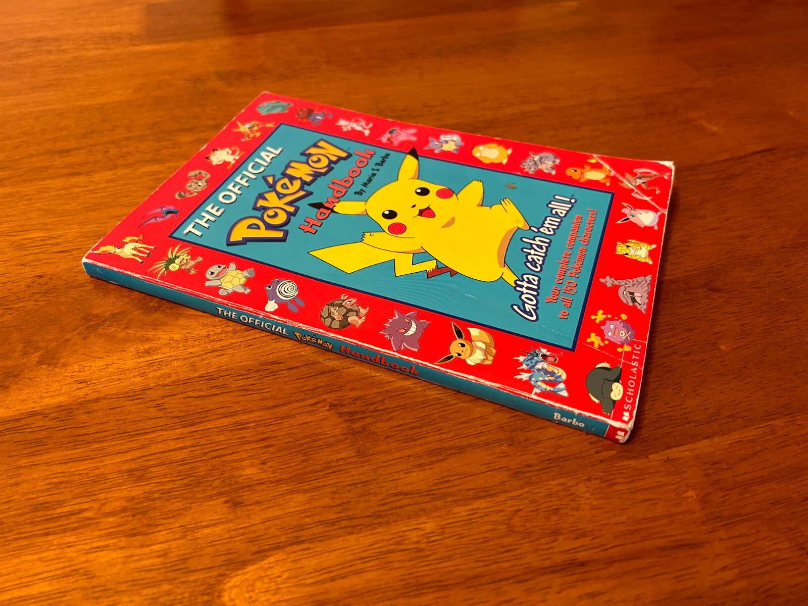 NINTENDO 1999 POKEMON OFFICIAL HANDBOOK, Scholastic Inc. – Maria Barbo, vintage