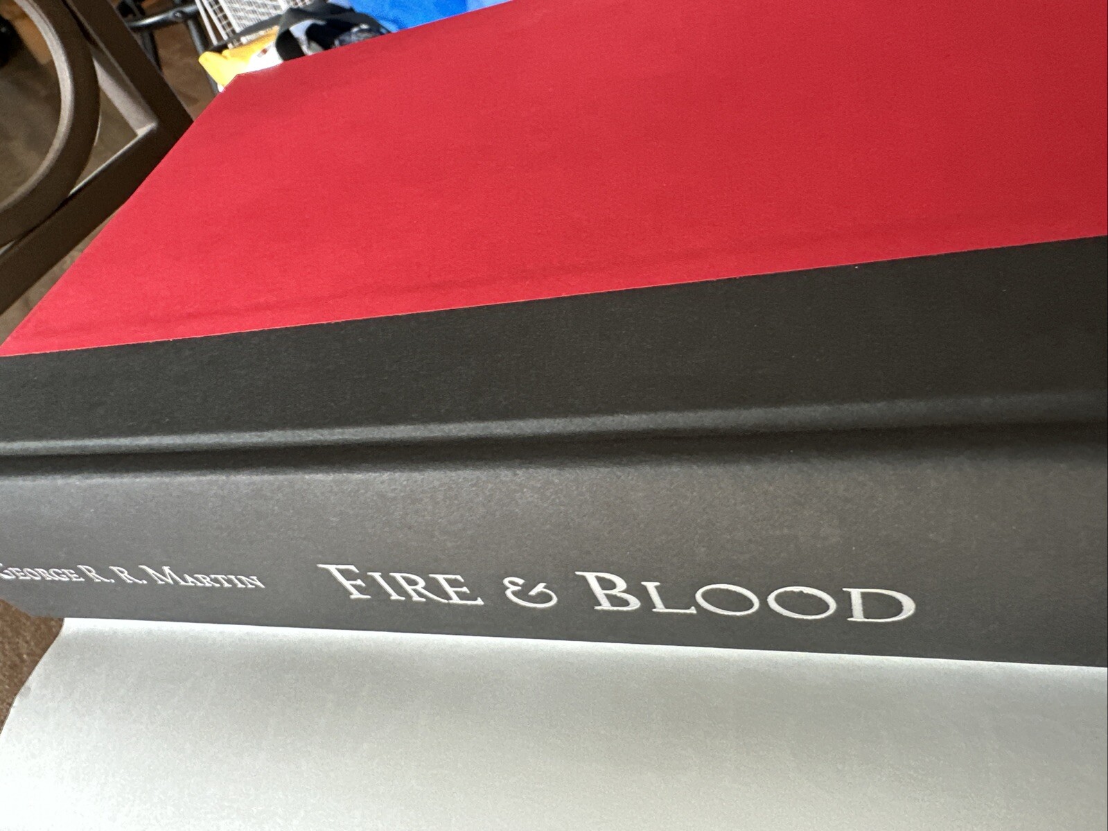 FIRE & BLOOD- George R.R. Martin-(2018 HC/DJ) First Edition ( A Game Of Thrones)