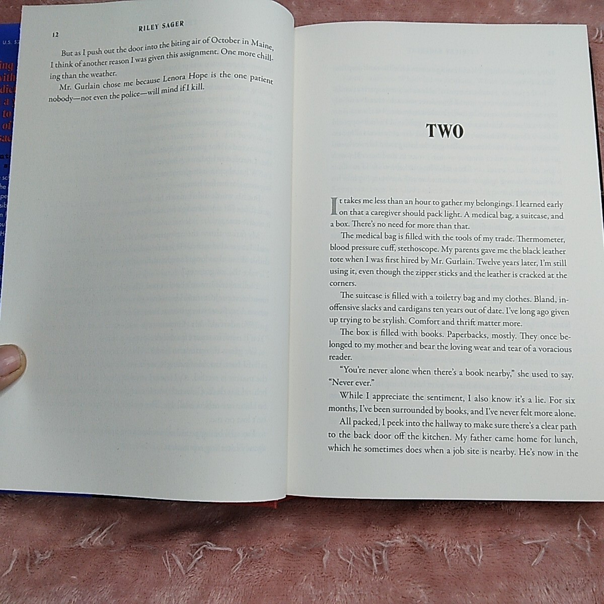 The Only One Left Riley Sager Thriller Book Club Summer 2023 Hardcover W/ Dustco