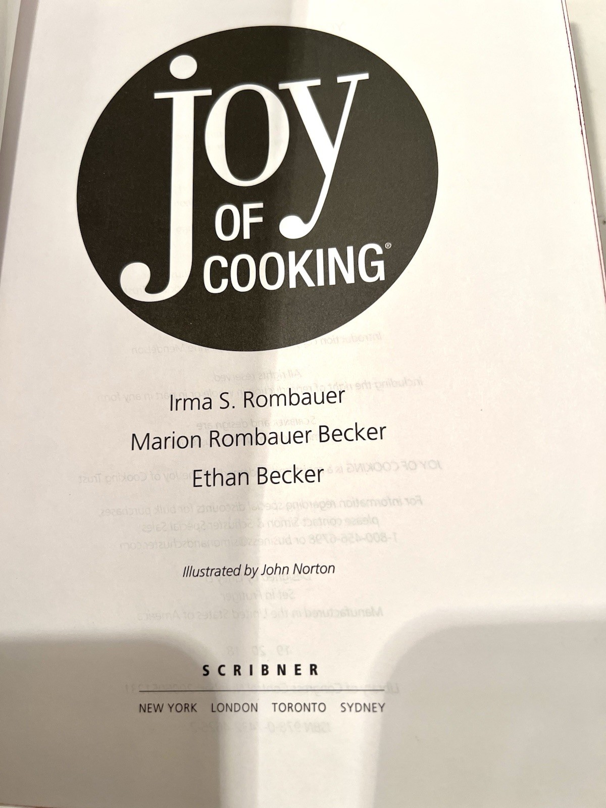 Joy of Cooking 2006 Special Edition Red Vachetta Leather Hardcover Irma Rombauer