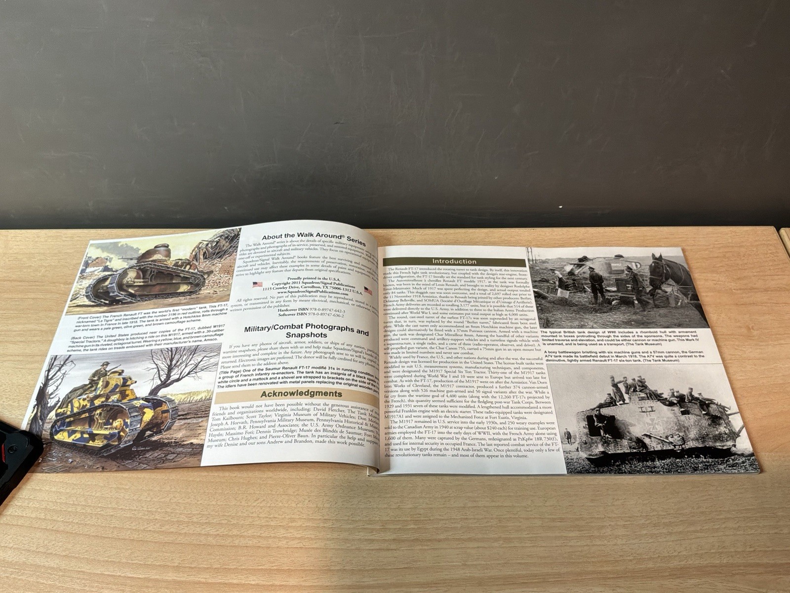 FT-17/ M1917 WW1 Tanks Walk Around, By David Doyle, Squadron Signal, @2011