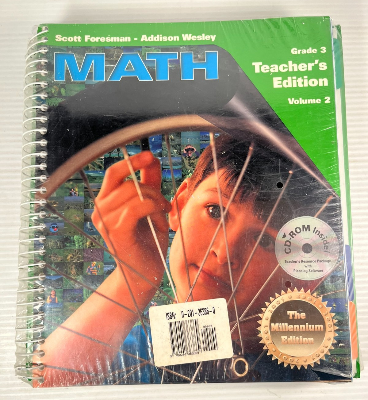 Scott Foresman / Addison Wesley 3rd Grd Math Spiralbound 2 volume TE 0201363860