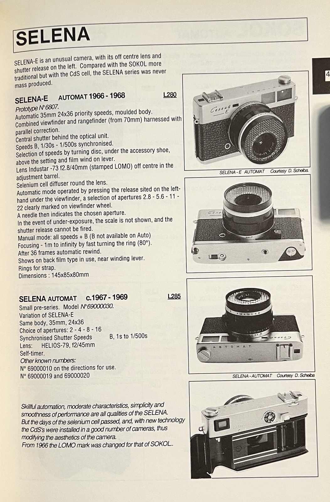 Authentic Guide to 200 RUSSIAN and SOVIET CAMERAS USSR Jean Loup Princelle 1995