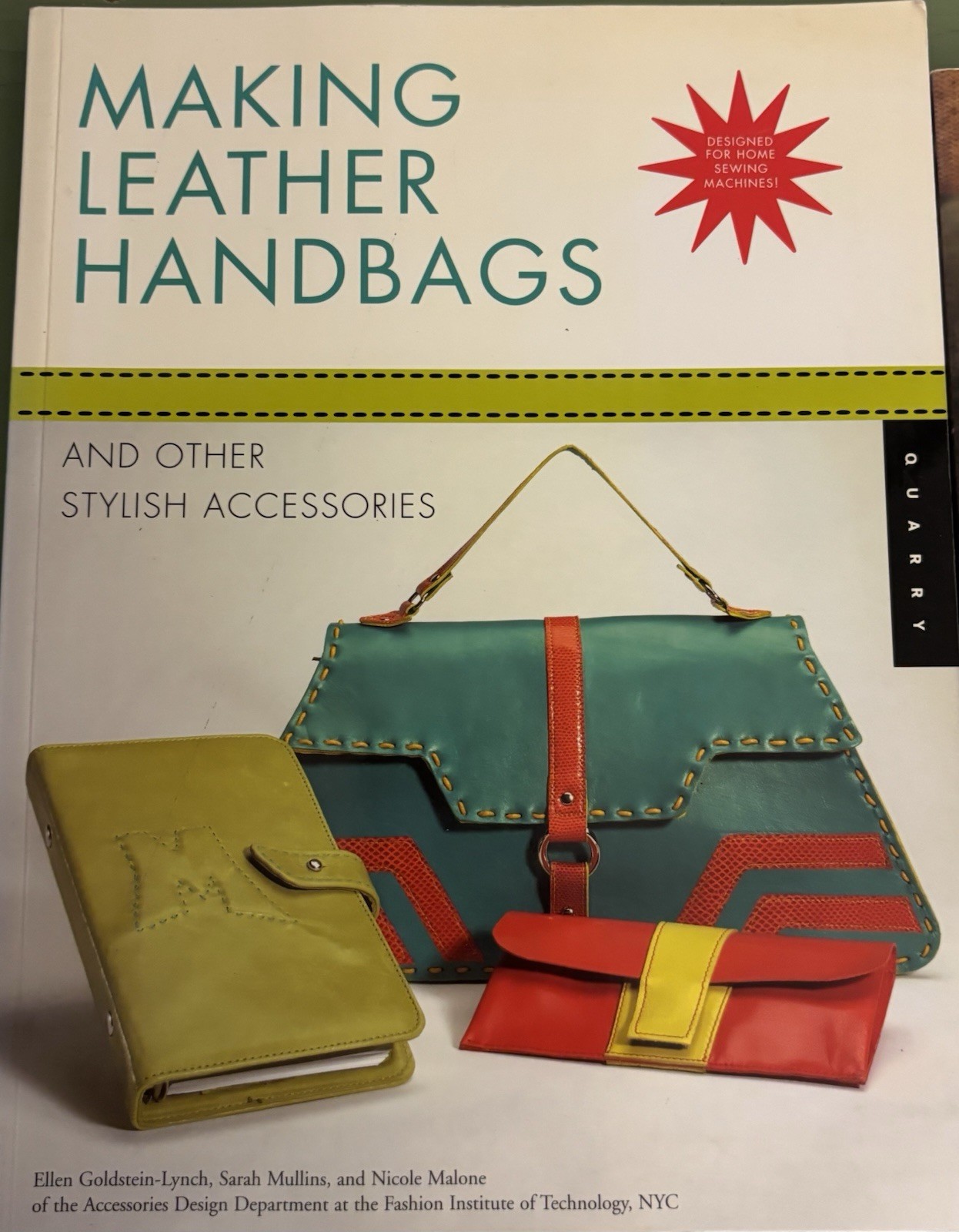 Lot 2 Purse Making Leather Handbags Books Gorgeous Crafts Kari Lee FIT
