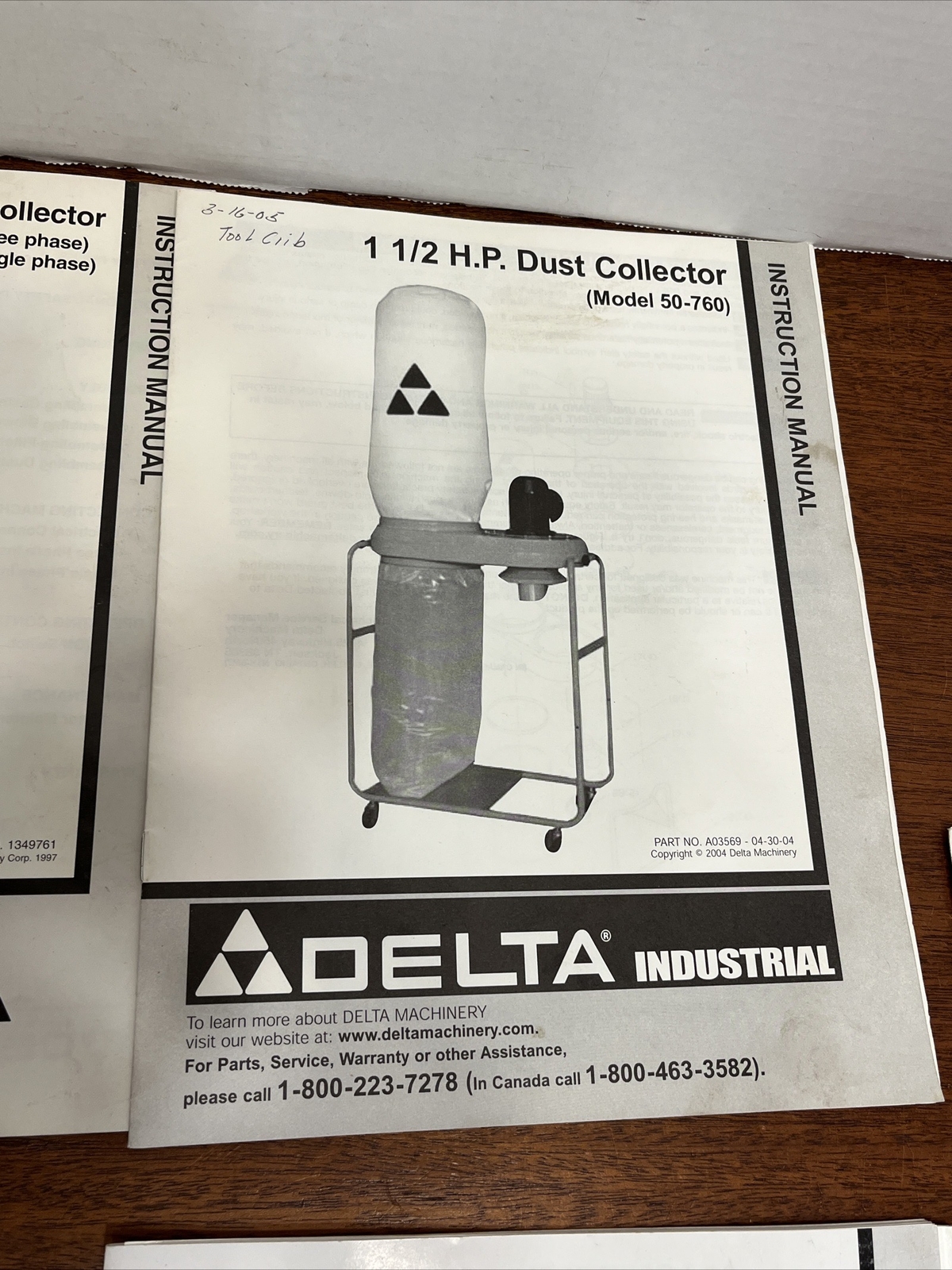 Delta ORIGINAL Instruction Manuals! Belt Sander band saw drill press planer MORE