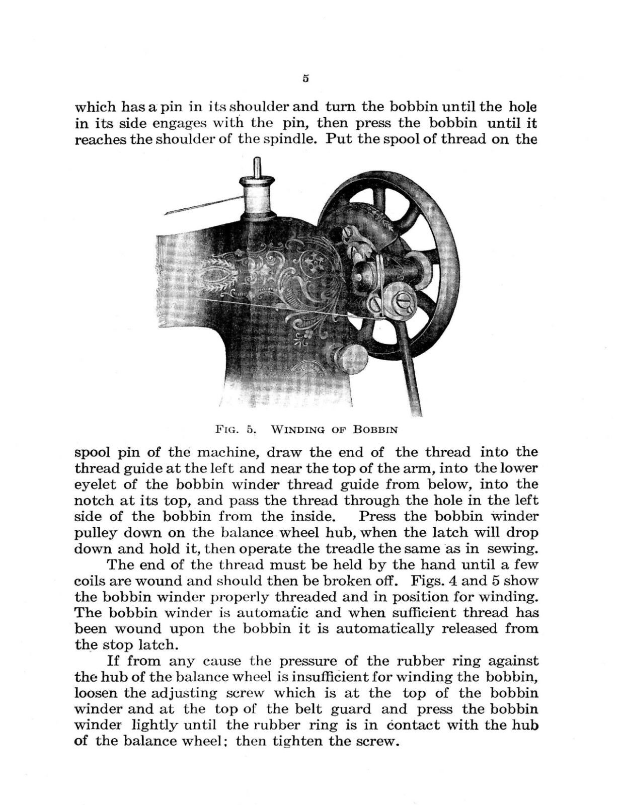 Singer Sewing Machine No. 66-1 Instruction Manual „1913“ (27 Page)