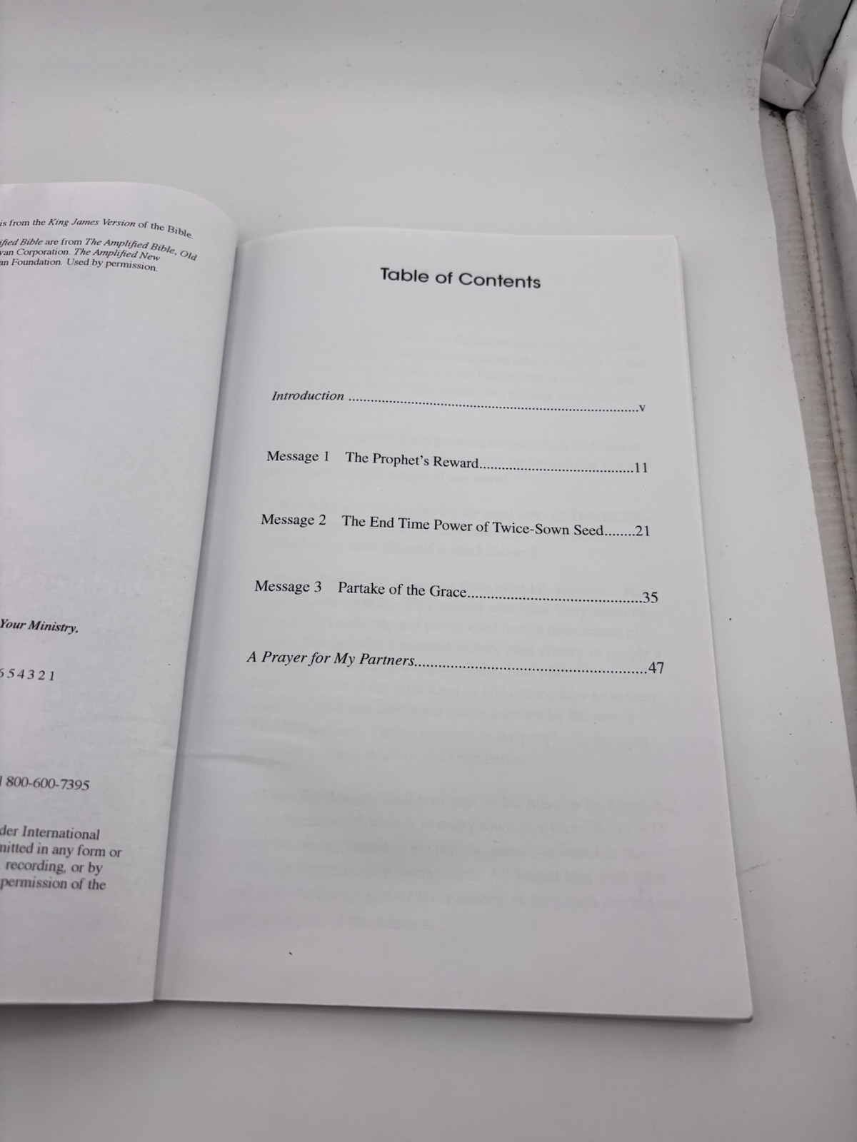 Kenneth Copeland Your Voice of Victory Ministry Partnership Kit Booklet Faith