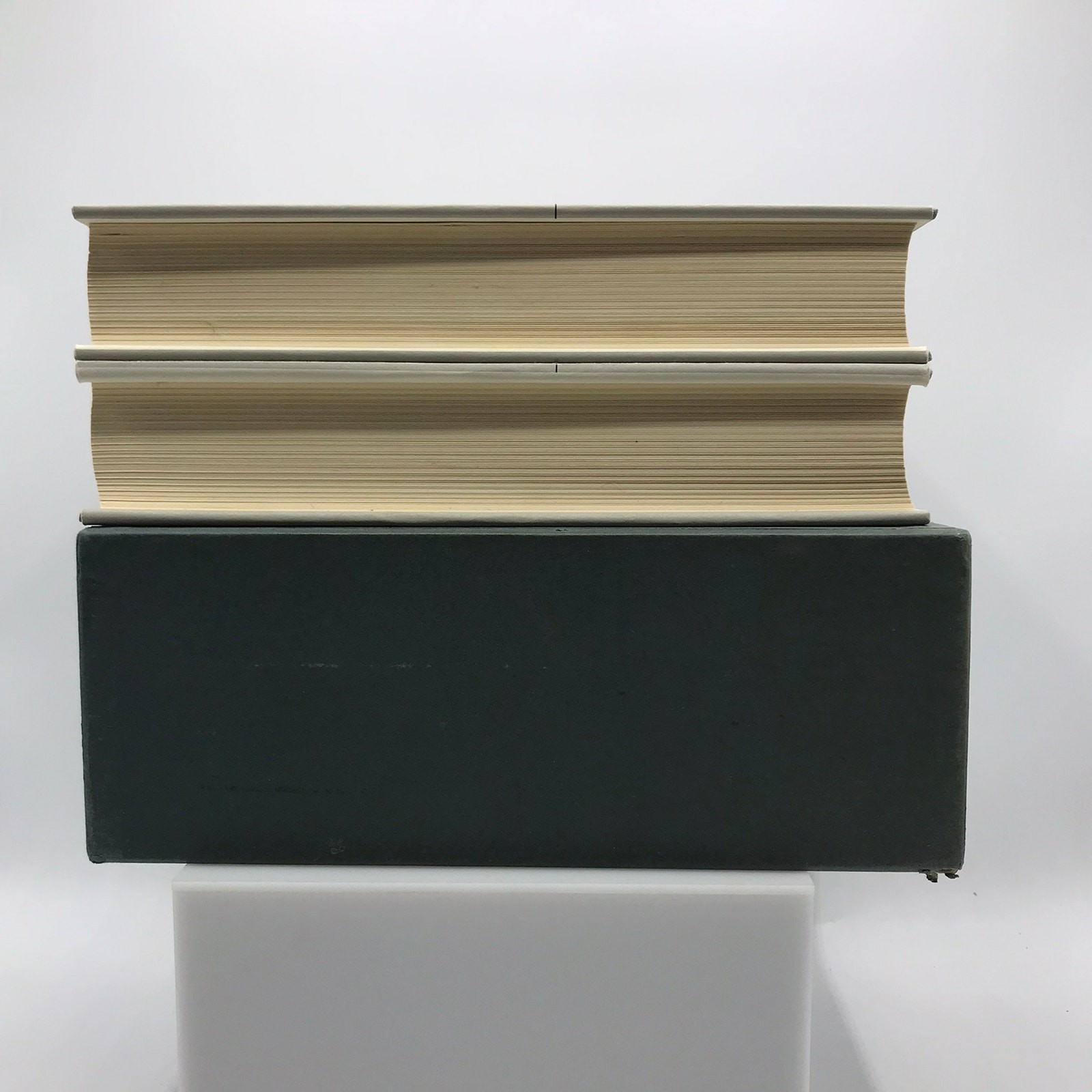John Adams 2-Book Volume 1 & 2 by Page Smith 1st Edition Dust Jacket w/ Slipcase