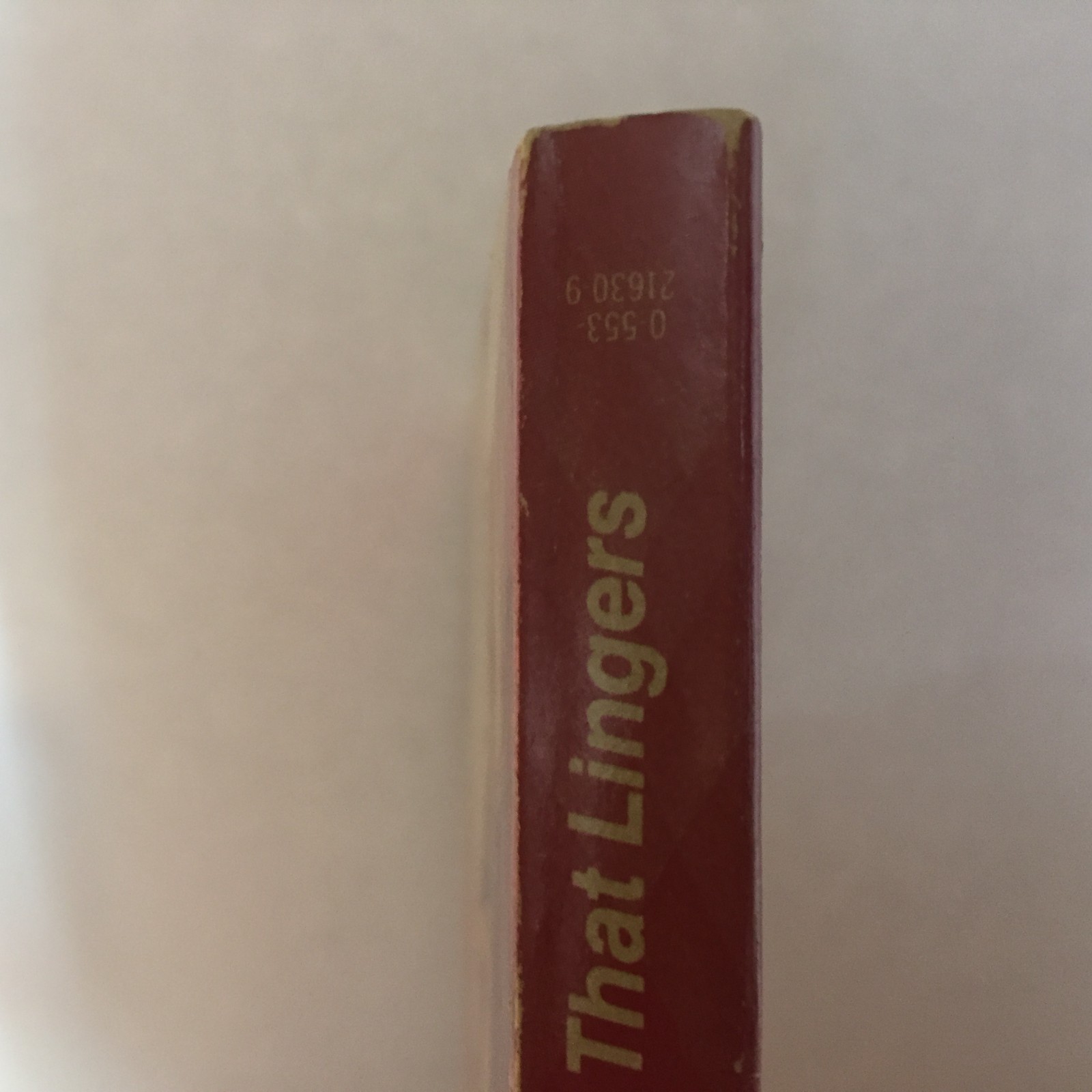 Lightning That Lingers Sharon And Tom Curtis 1983 Bantam Books Romance Book