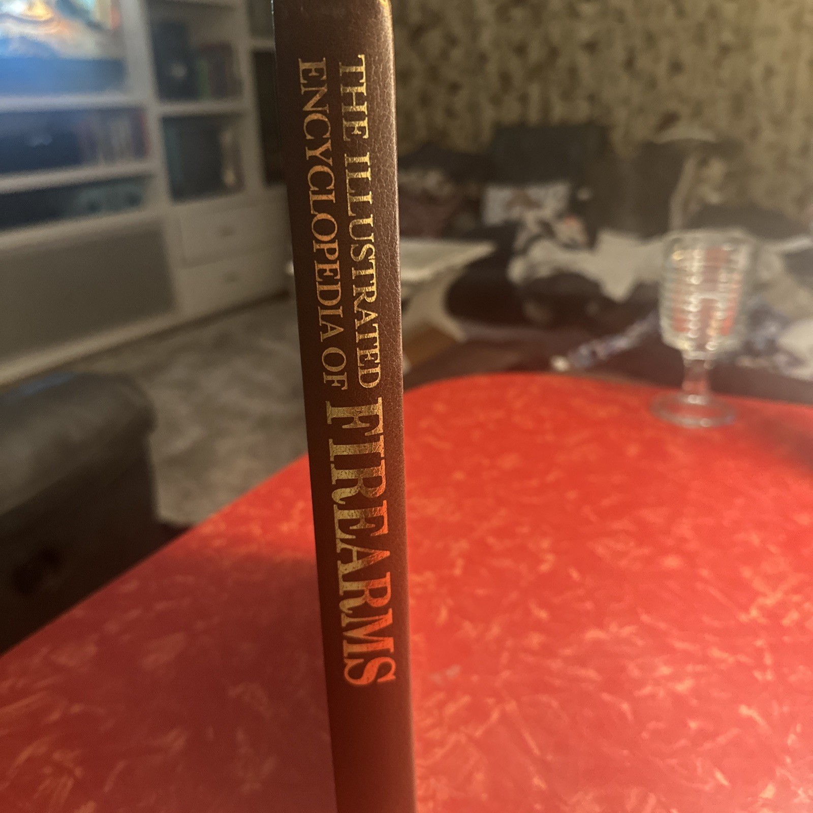 The Illustrated Encyclopedia of Firearms by Ian V. Hogg 1988 Hardcover Gun Book