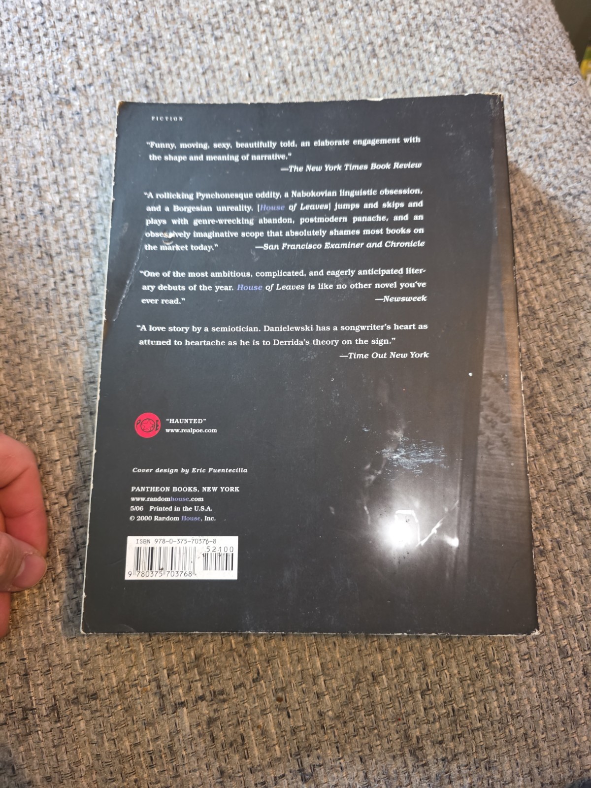 House Of Leaves by Mark Z. Danielewski Remastered Full Color Edition Paperback