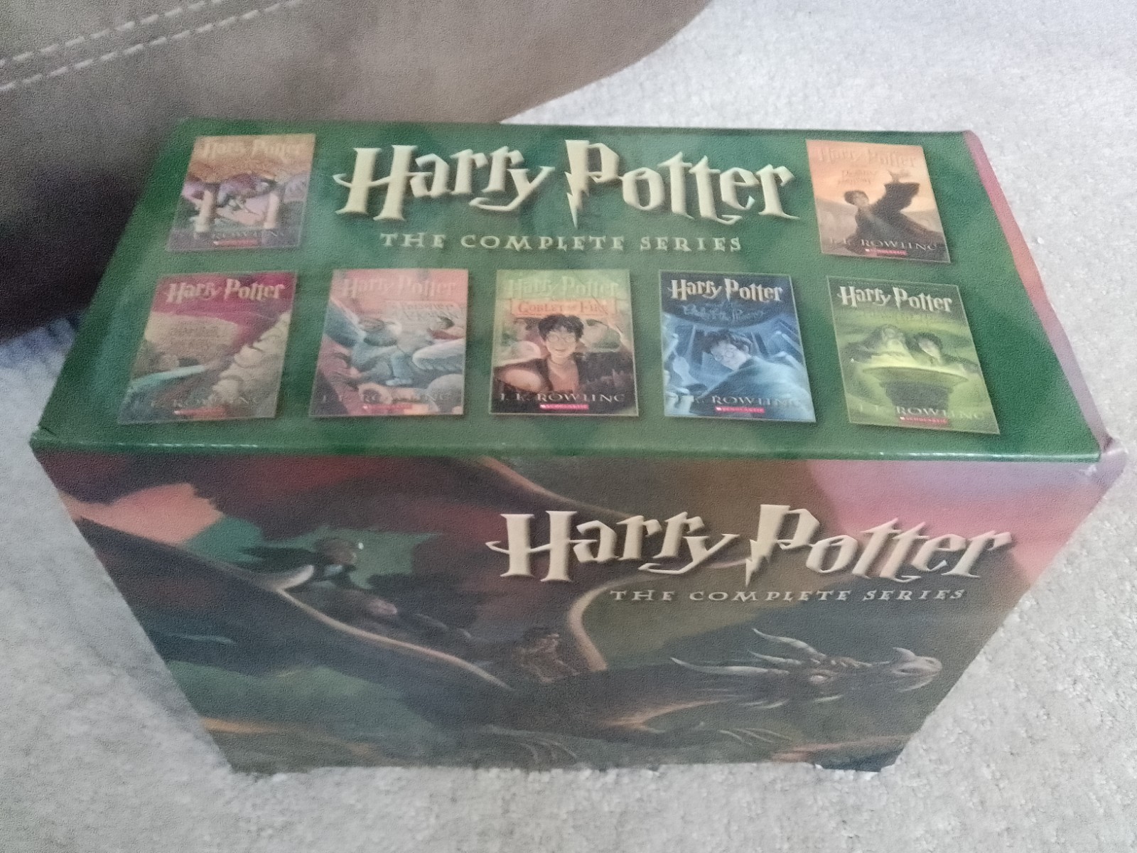 Harry Potter Paperback Boxset #1-7 by J. K. Rowling