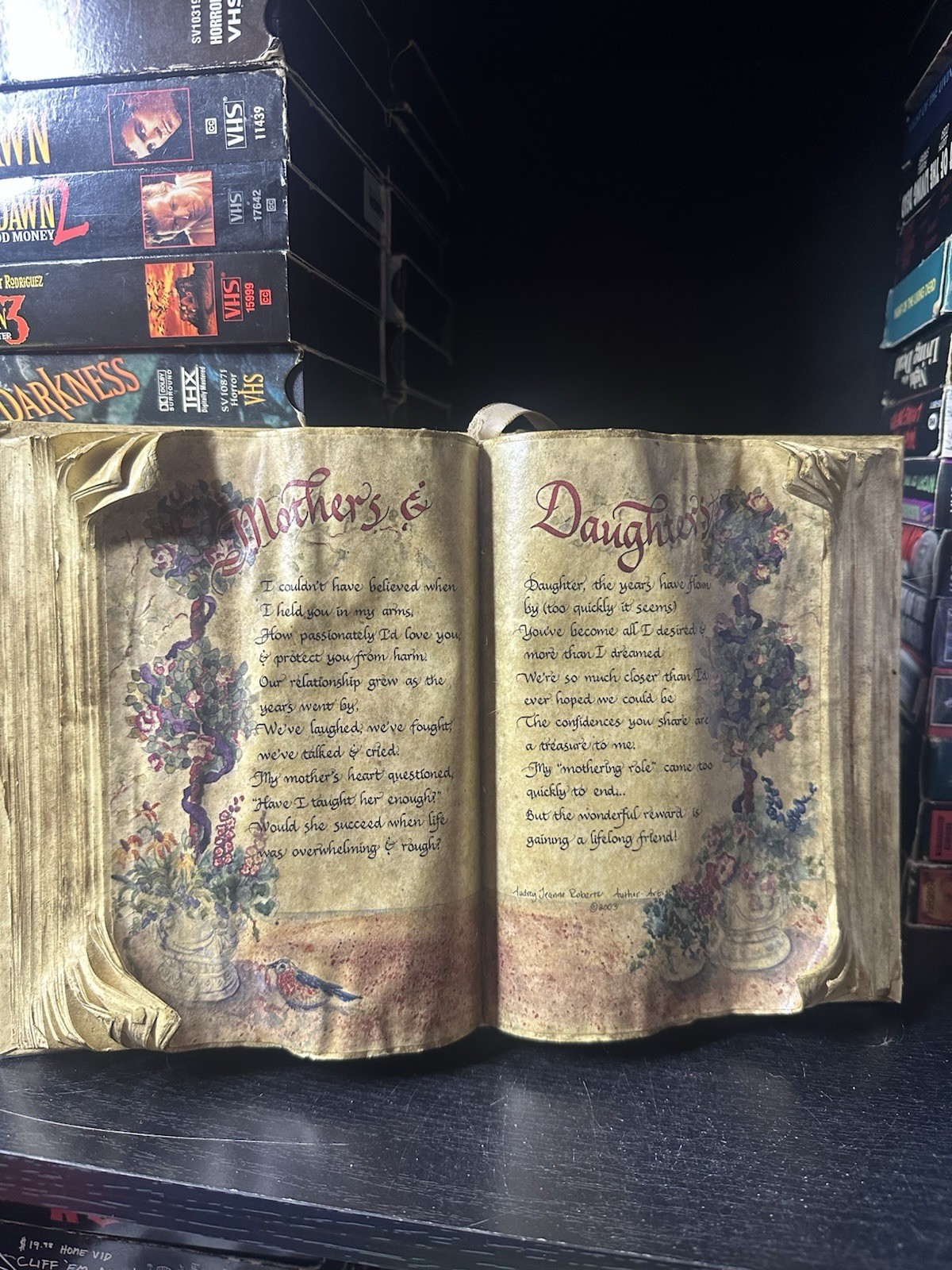 Decorative Book – Audrey Jeanne Roberts Author. Mother And Daughter