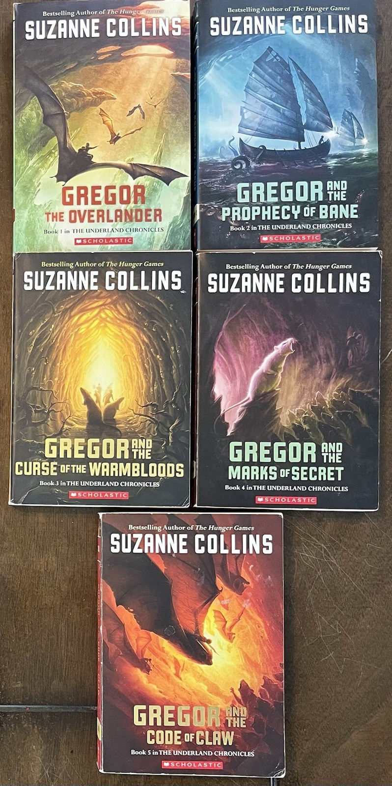 Gregor by Suzanne Collins (2009, Quantity Pack)