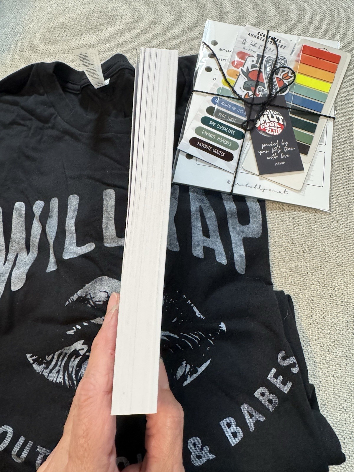 Of Ink And Alchemy By Sloane St James Probably Smut Special Edition + XL T-shirt