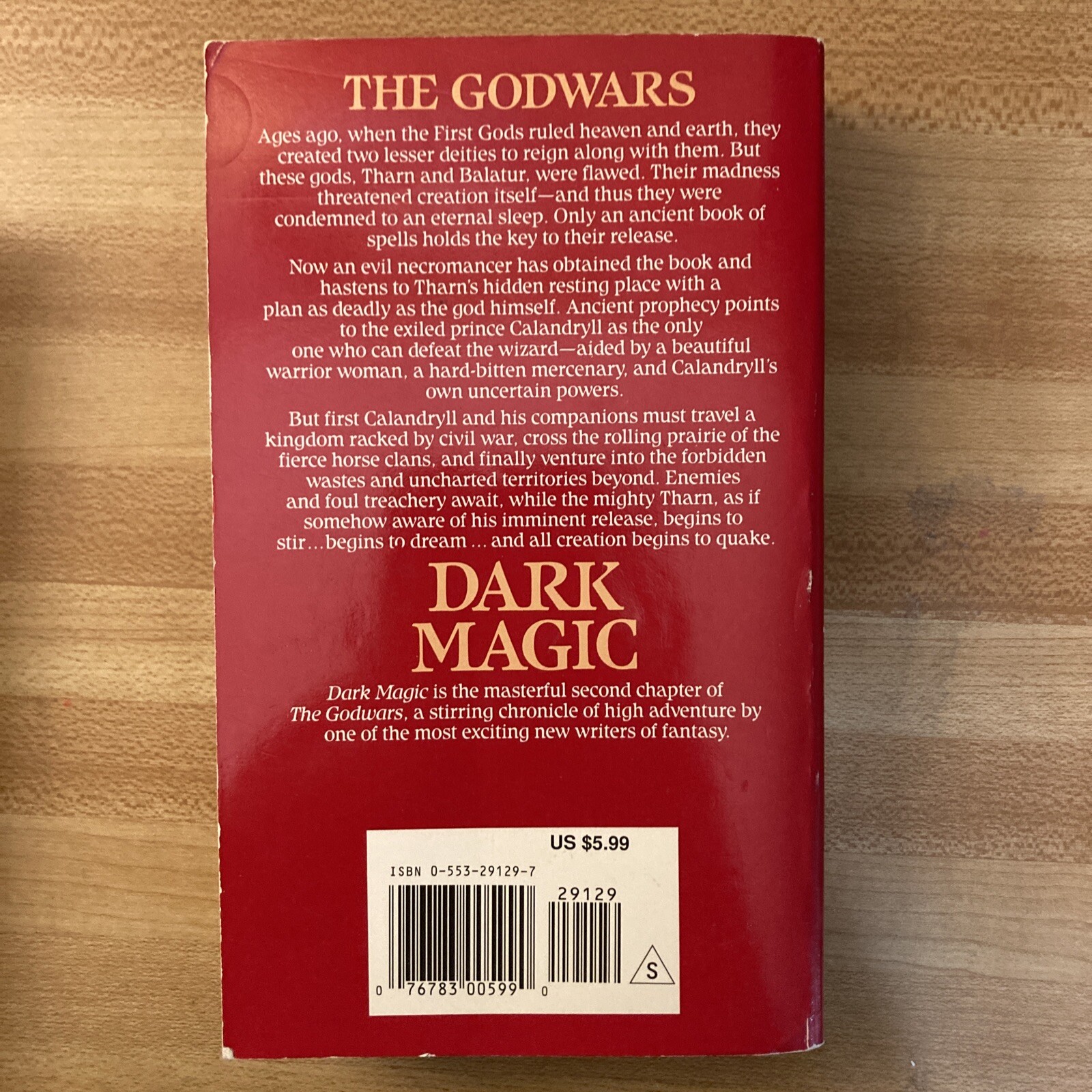 The Godwars Trilogy (Dark Magic, Wild Magic, Forbidden Magic) by Angus Wells Ban