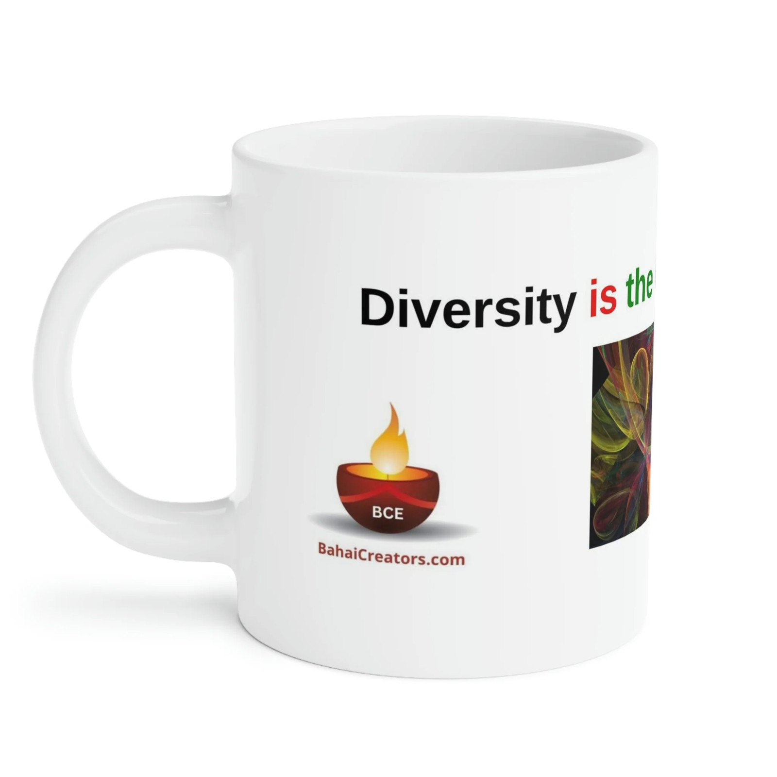 Baha’i Diversity, Race Unity, Color of our Souls Mugs (11oz15oz20oz)